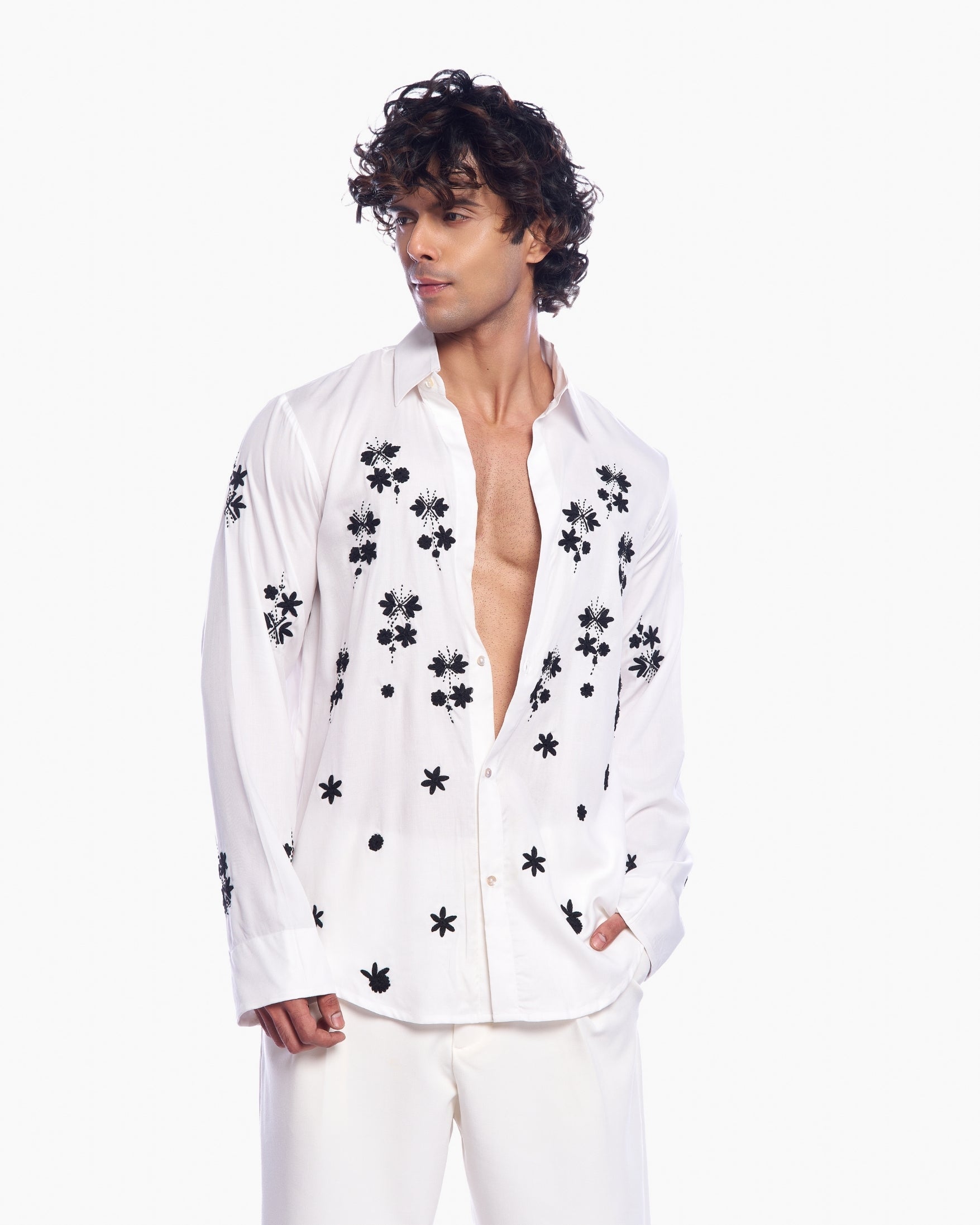 Embroidered Fall Shirt