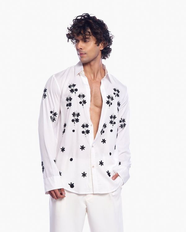 Embroidered Fall Shirt