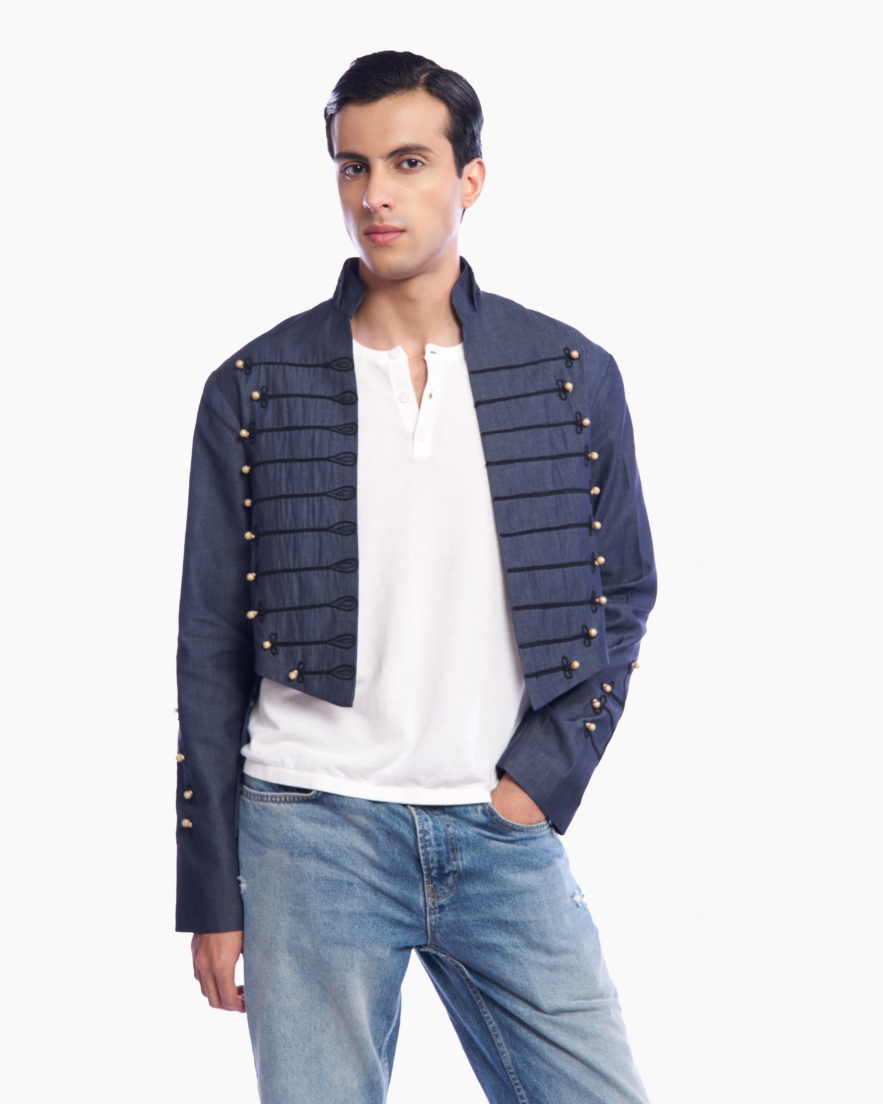 Blue Napoleon Jacket