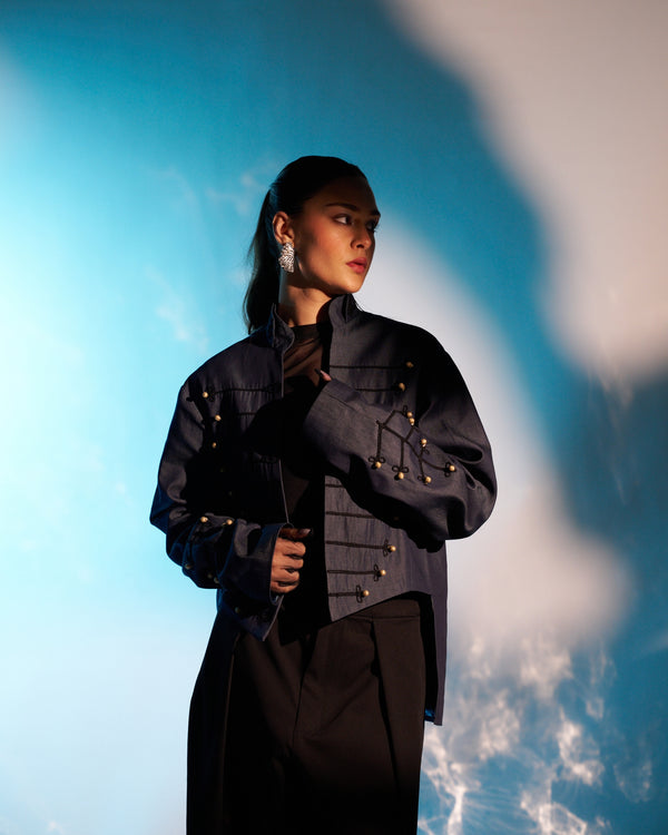 Blue Napoleon Jacket