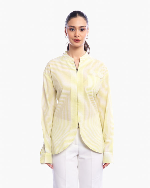 Yellow Stripe Shirt