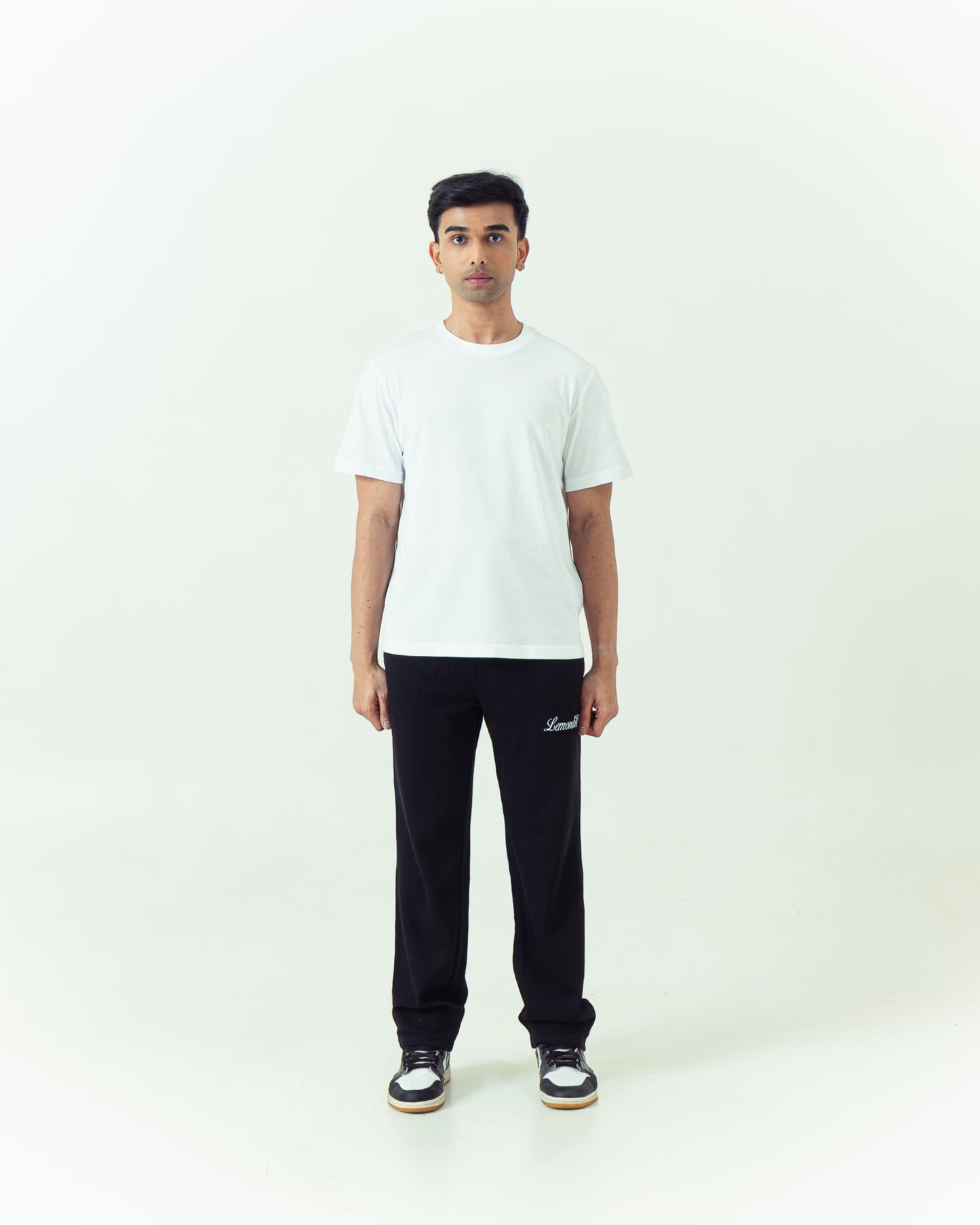 Monaco Waffle Sweatpant - Black