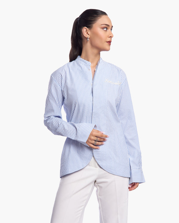 Blue Stripe Shirt