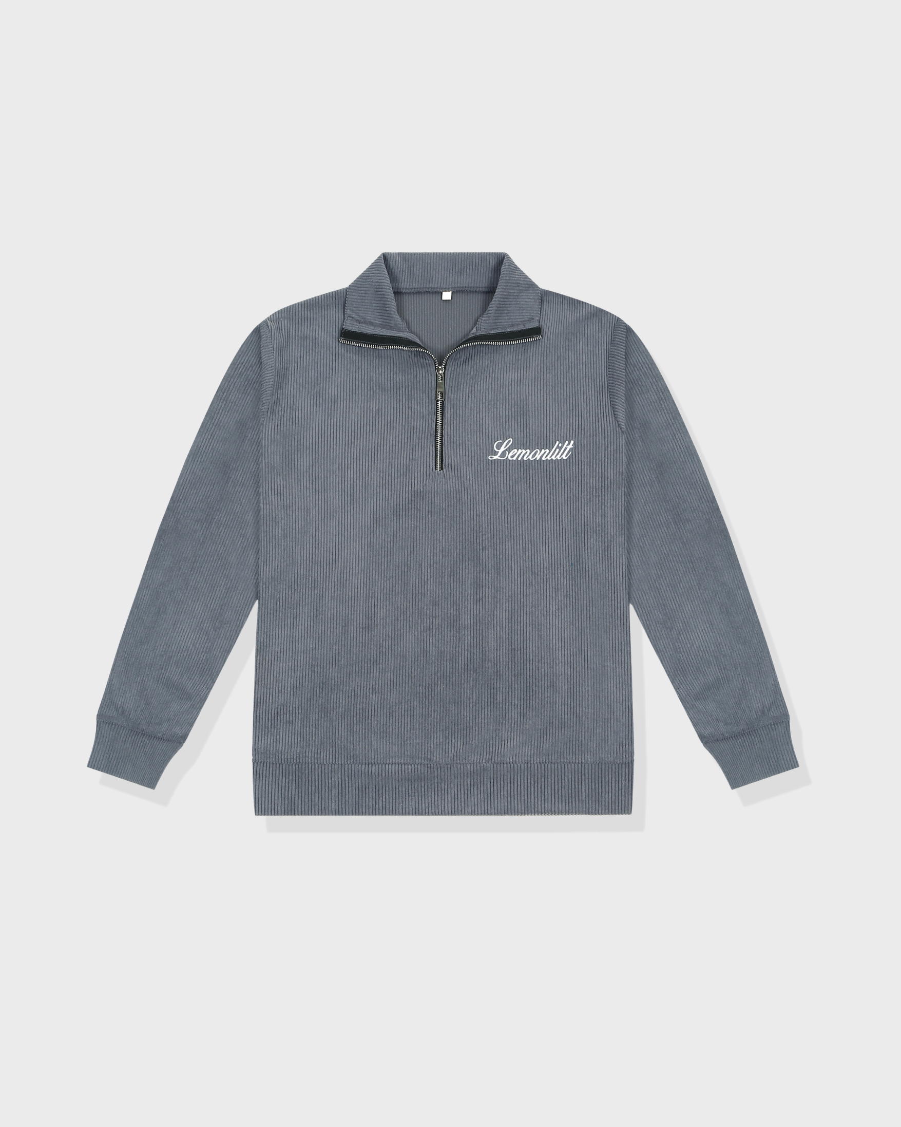 Grey Quarter Zip