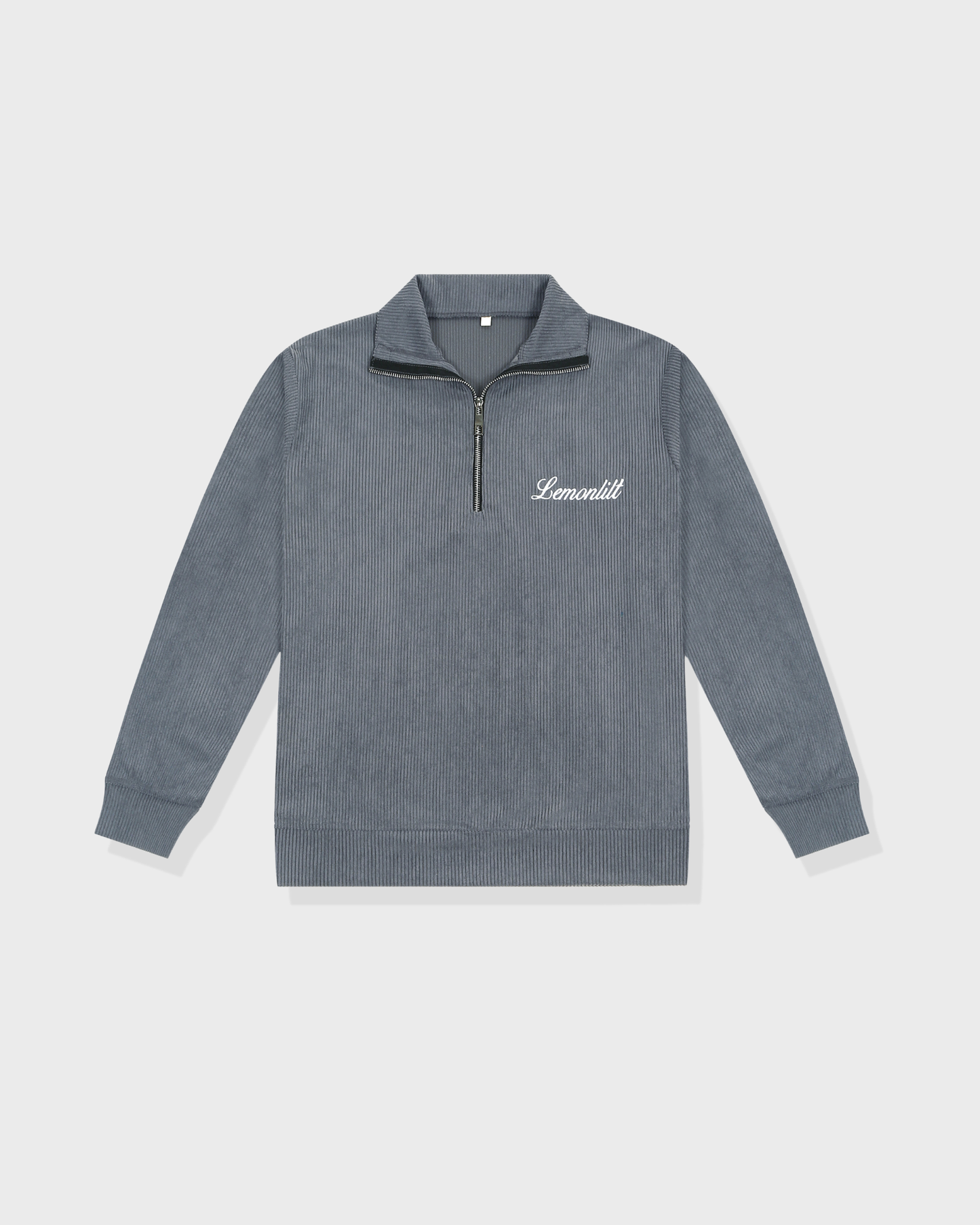 Grey Quarter Zip