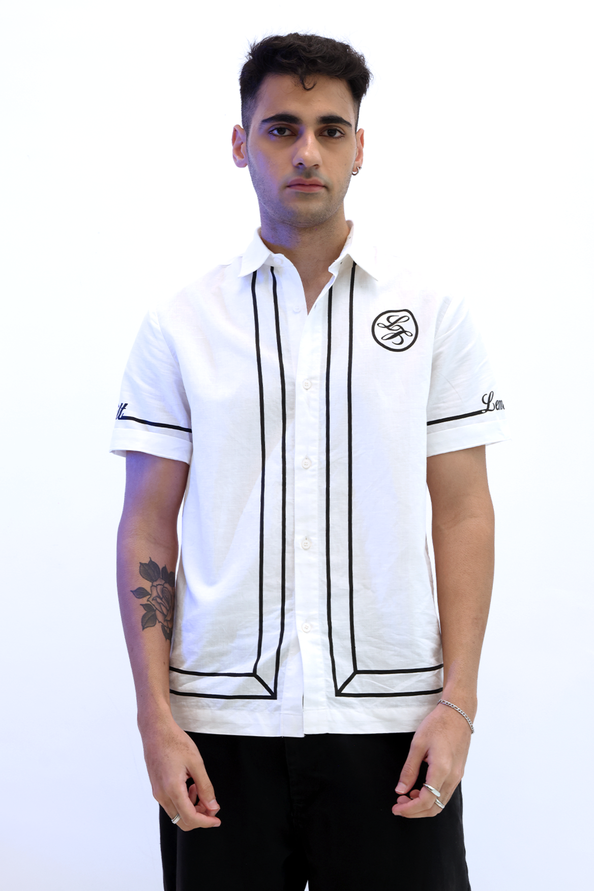 White Panel Shirt