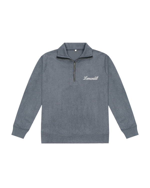 Grey Quarter Zip