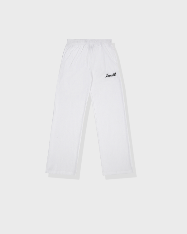 Monaco Waffle Sweatpant - White