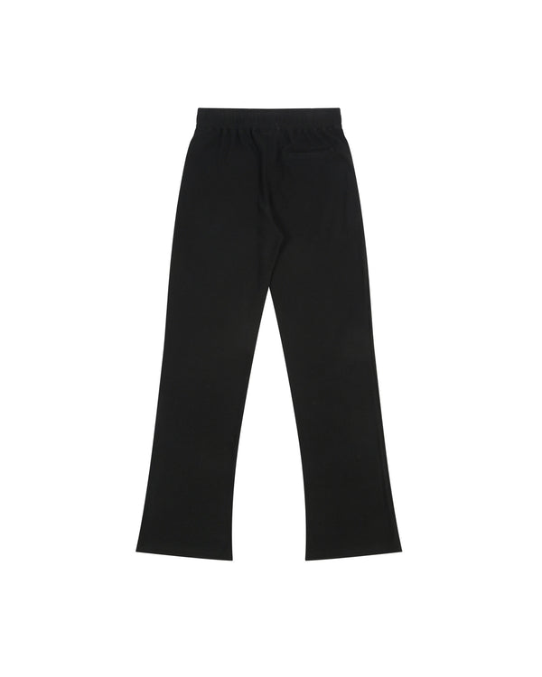 Monaco Waffle Sweatpant - Black