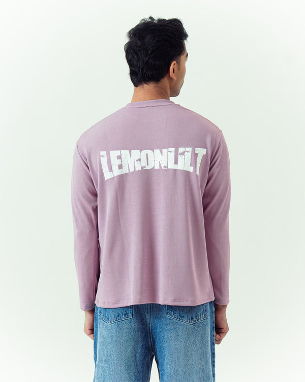 Pink Ribbed Classic Tee