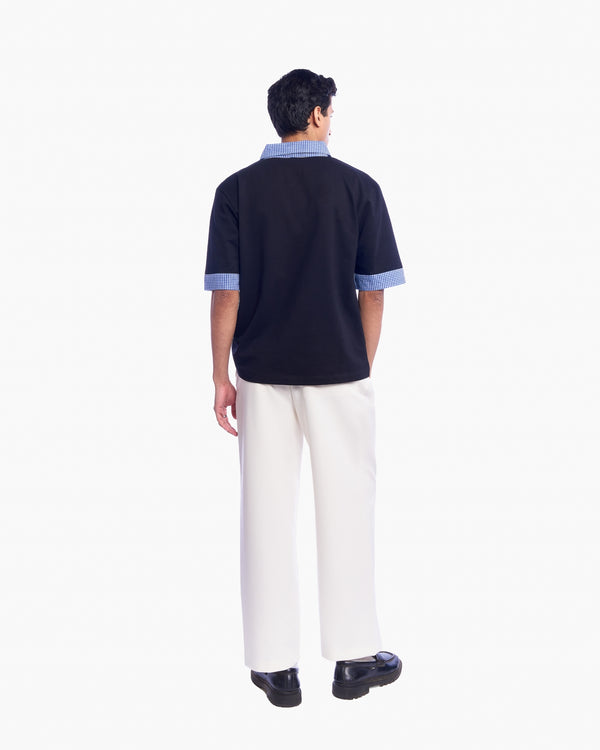 Chequered Trace Polo