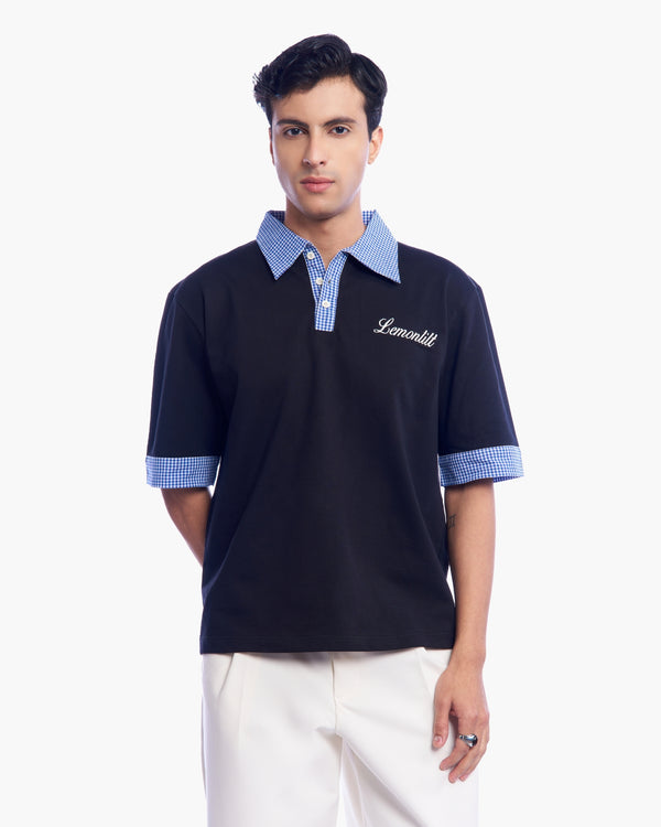 Chequered Trace Polo