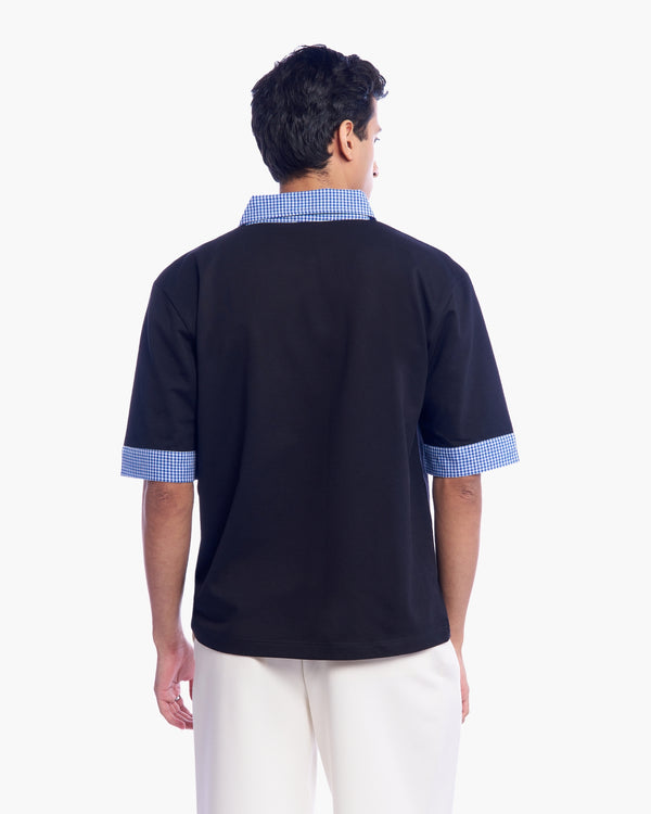 Chequered Trace Polo