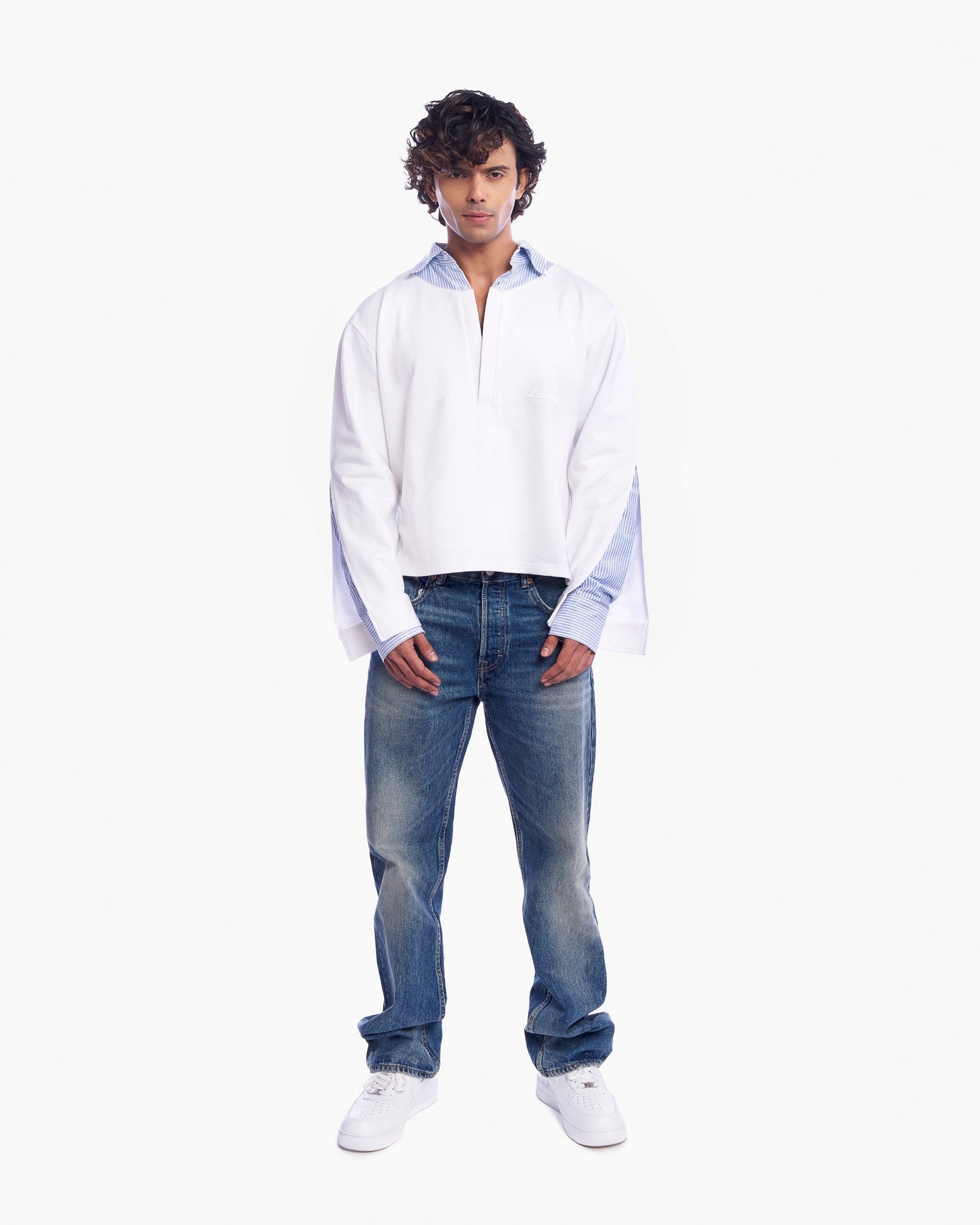 White Graft Polo