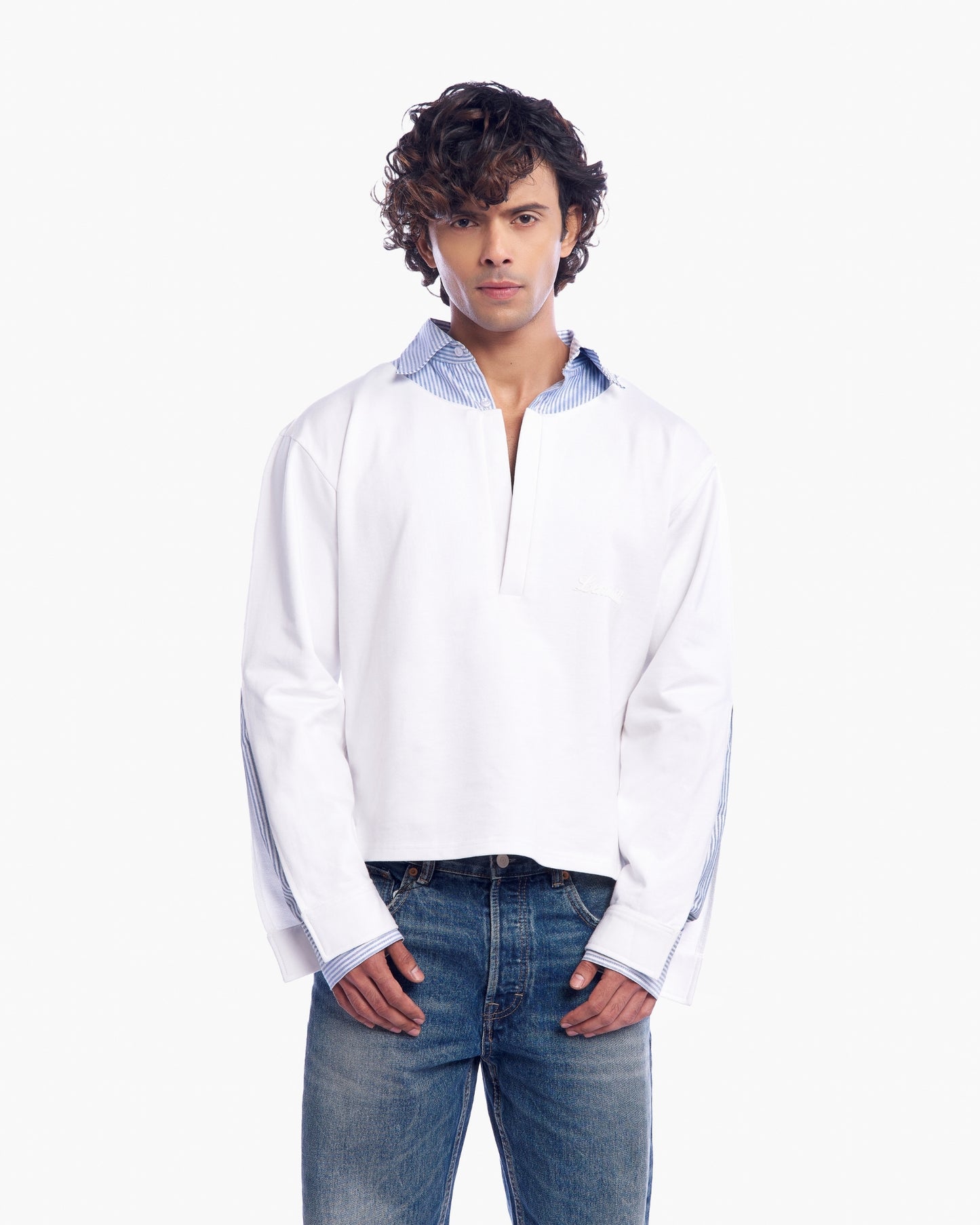 White Graft Polo