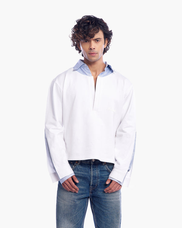 White Graft Polo