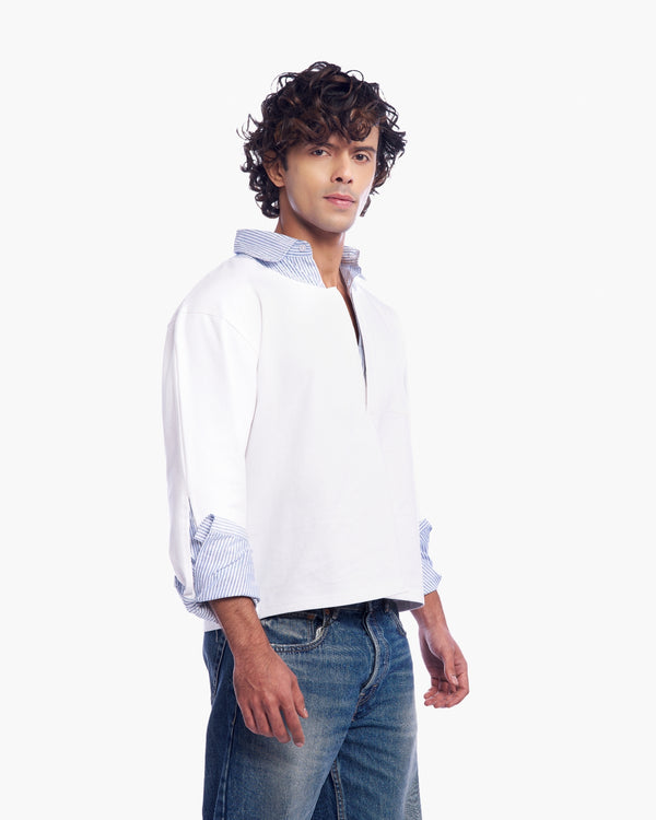 White Graft Polo