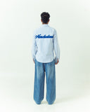 Nonchalant Back Stripe Shirt