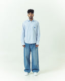 Nonchalant Back Stripe Shirt