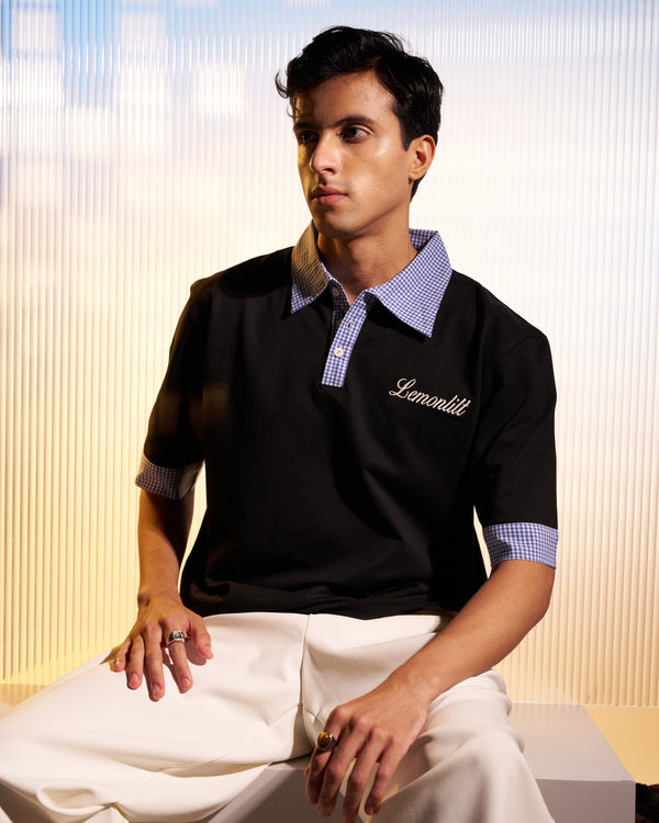 Chequered Trace Polo