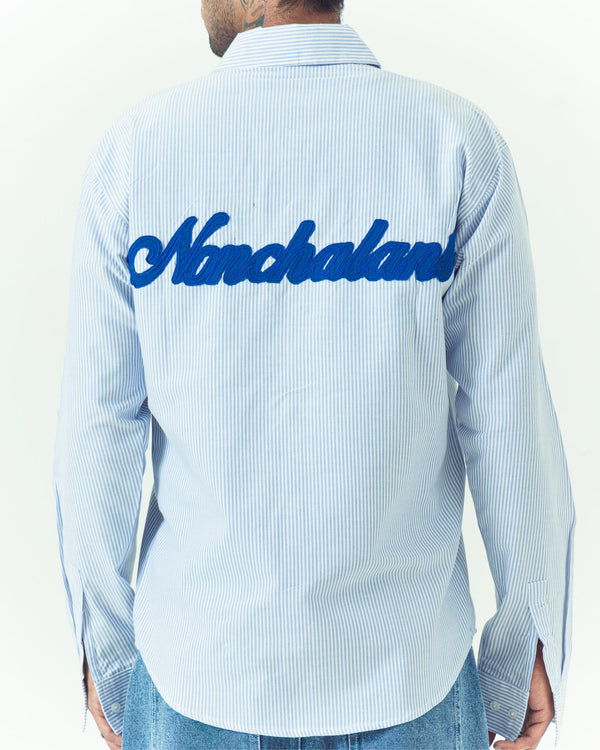 Nonchalant Back Stripe Shirt