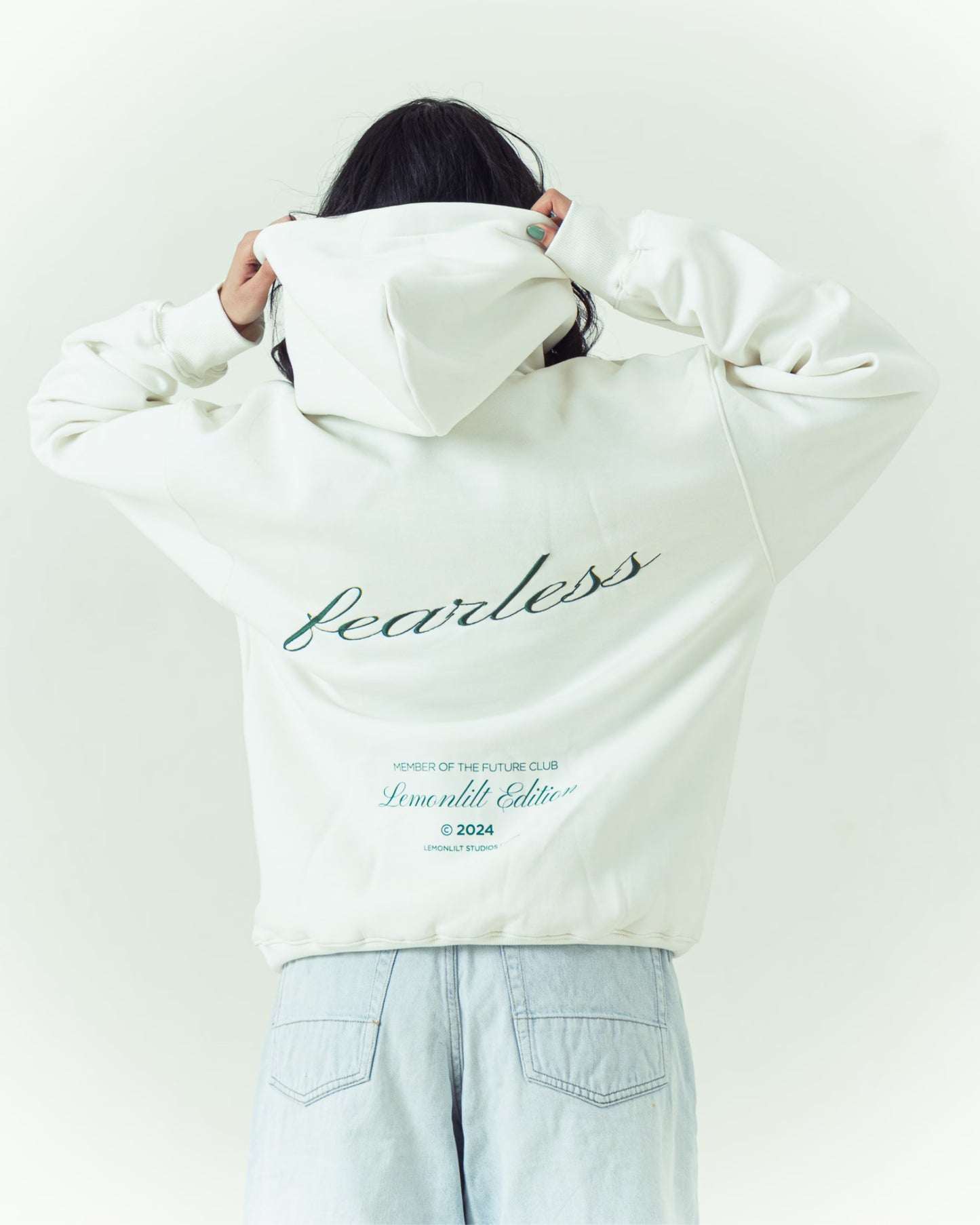 Fearless Embroidered Hoodie