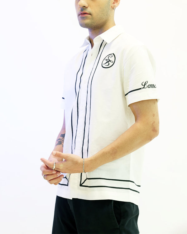 White Panel Shirt