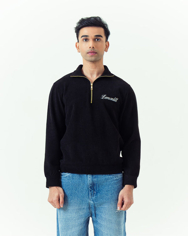 Black Quarter Zip