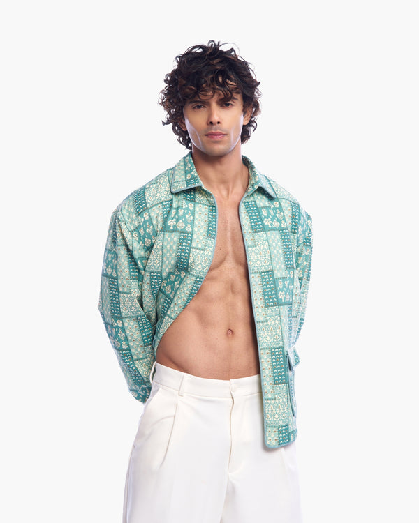 Emerald Pattern Jacket
