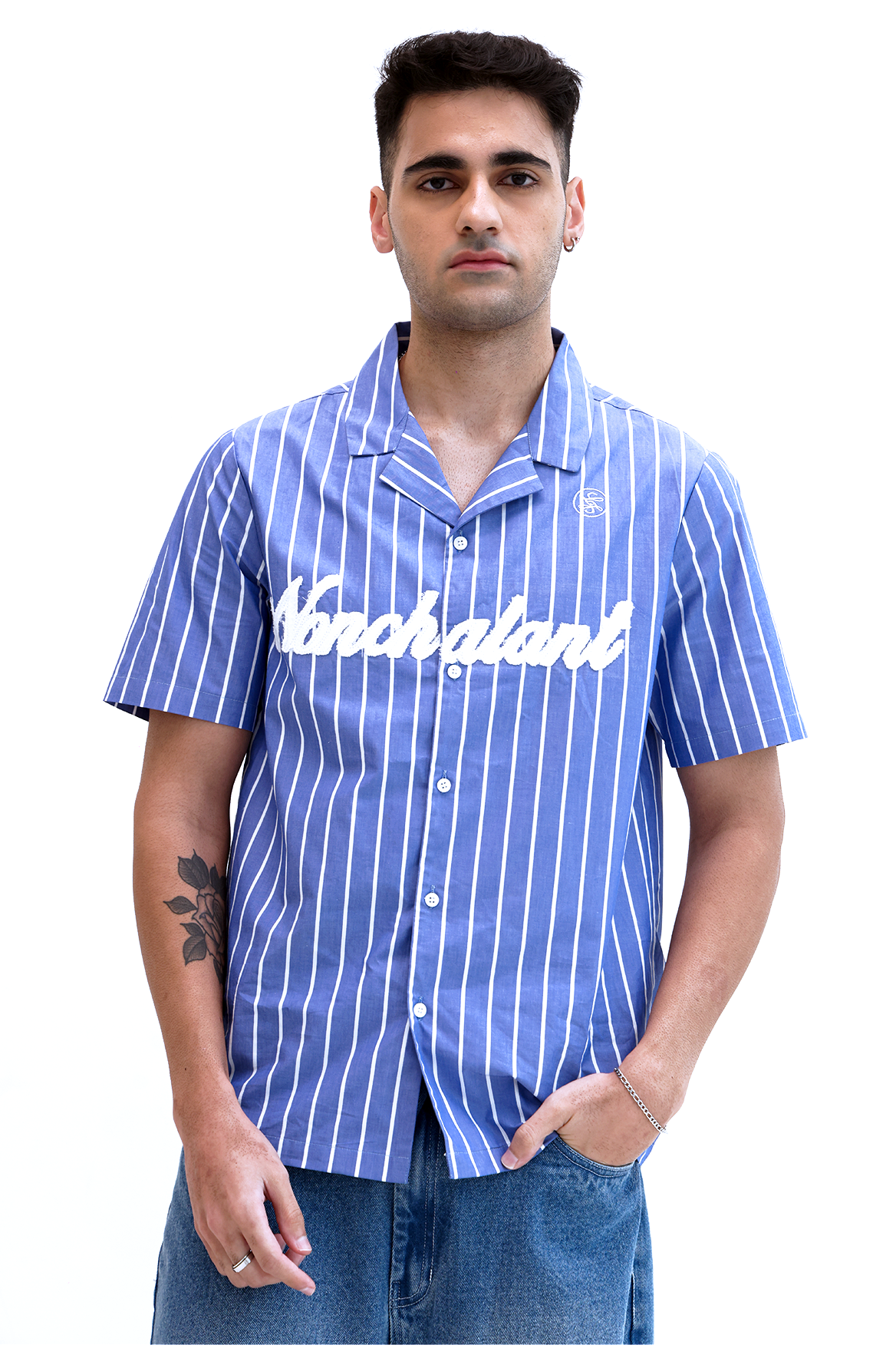 Nonchalant Striped Shirt