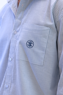 Nonchalant Back Stripe Shirt
