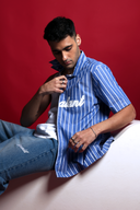 Nonchalant Striped Shirt